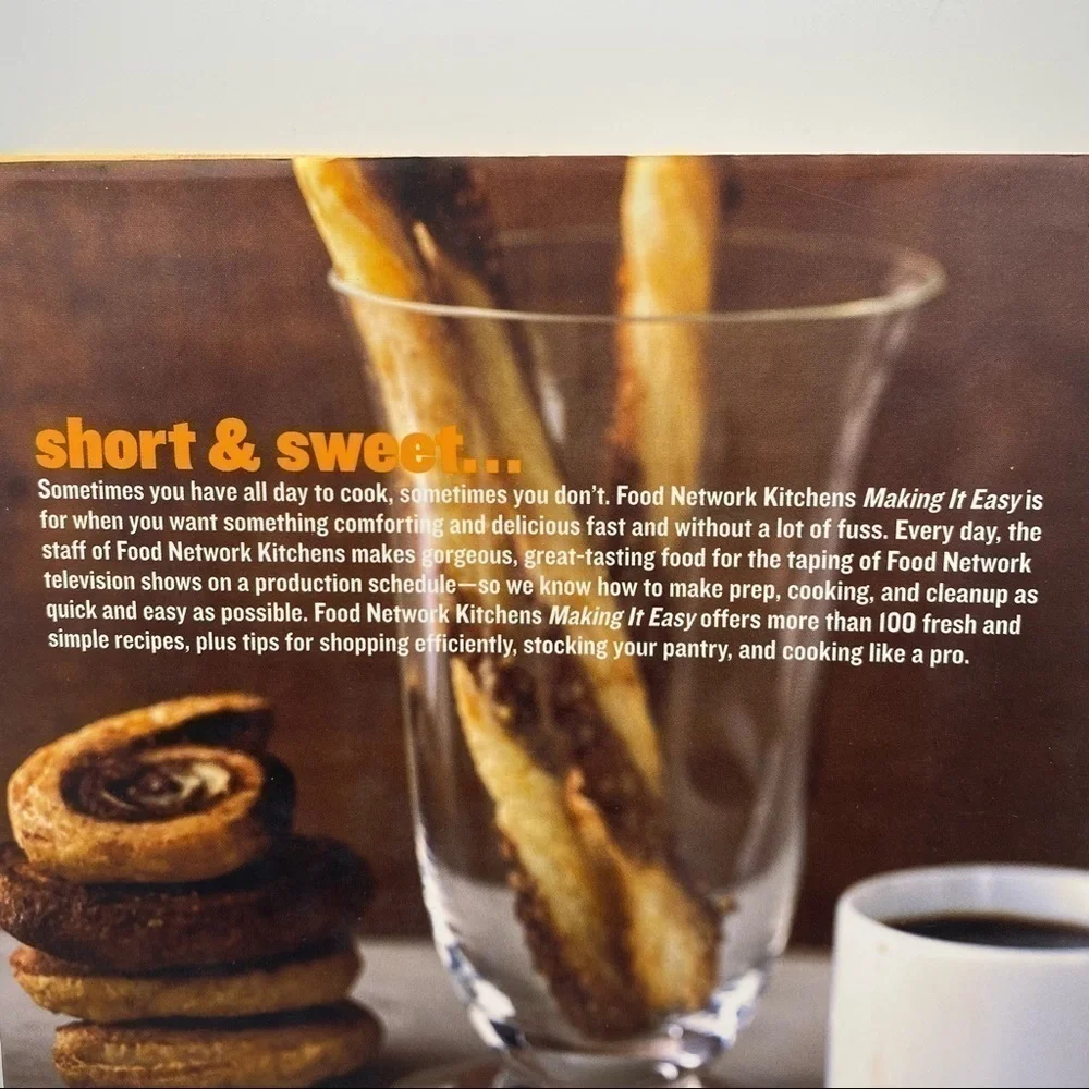 FOOD Network Kitchens Making It Easy Cookbook